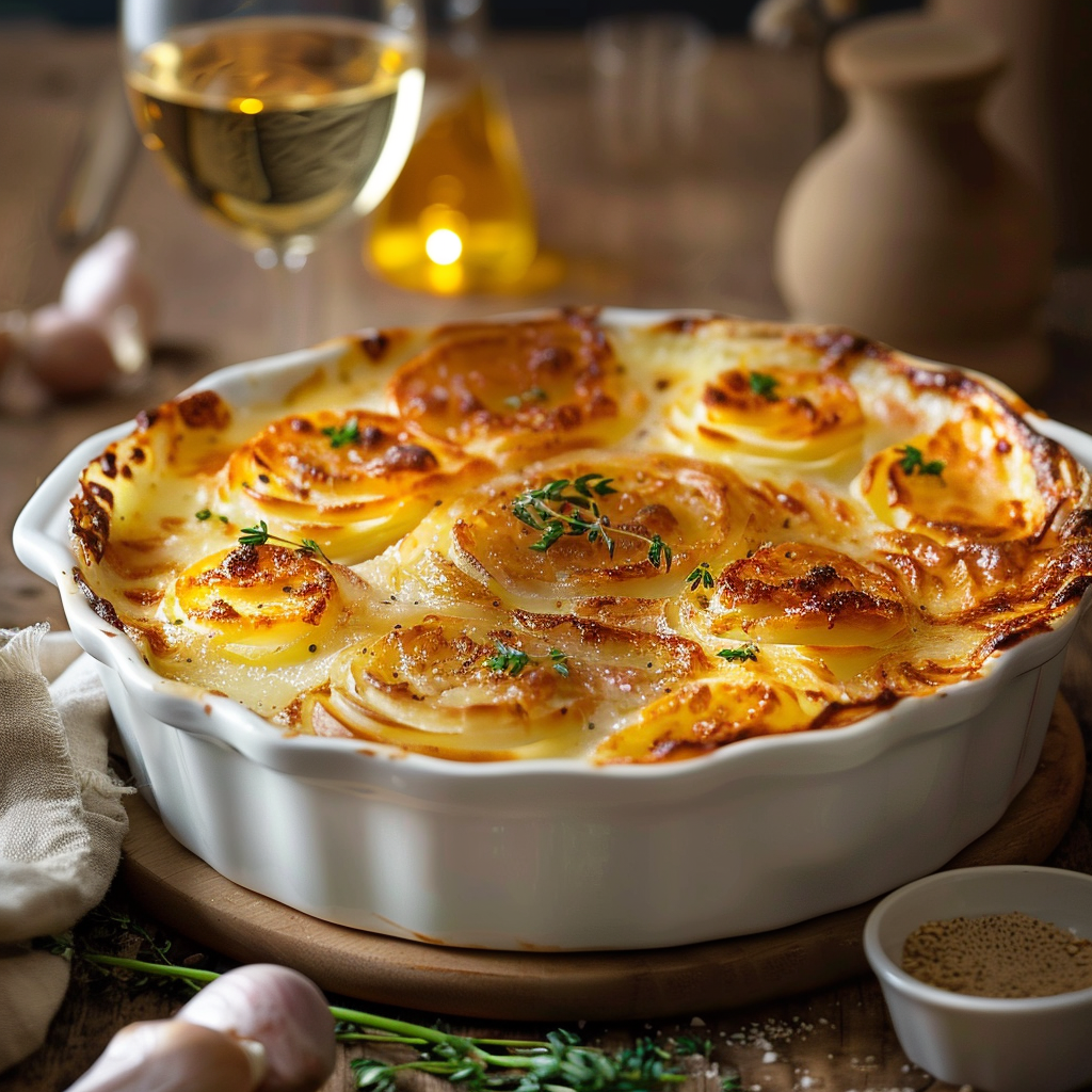Gratin Cordon Bleu Dauphinois depuis recettemoderne.com