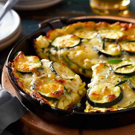 Courgettes au fromage au four Depuis recettemoderne.com