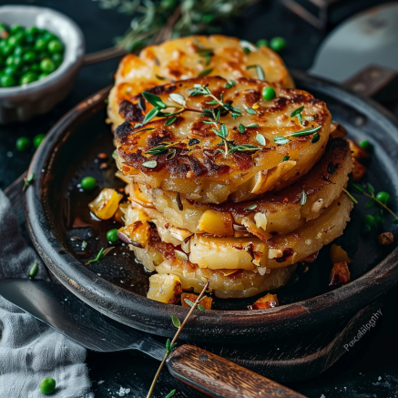 Blinis de Pommes de Terre Depuis recettemoderne.com