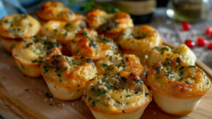 Mini-Bouchées Feuilletées Thon et Olives