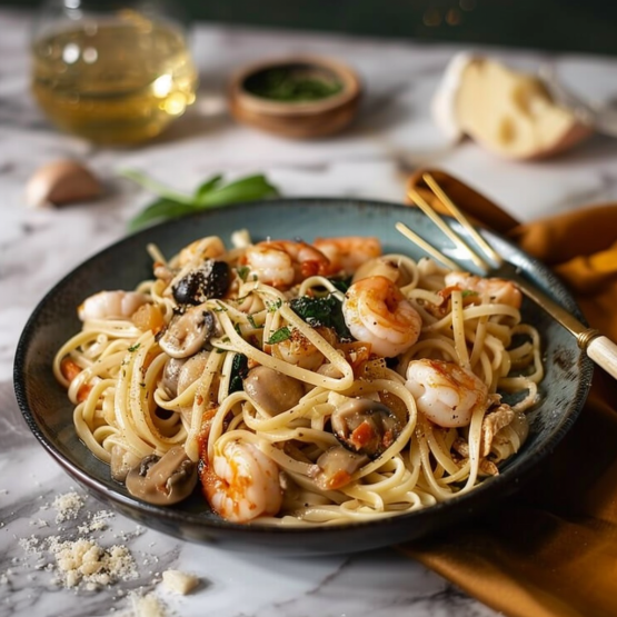 Linguine aux Fruits de Mer: Recette Gourmande et Savoureuse