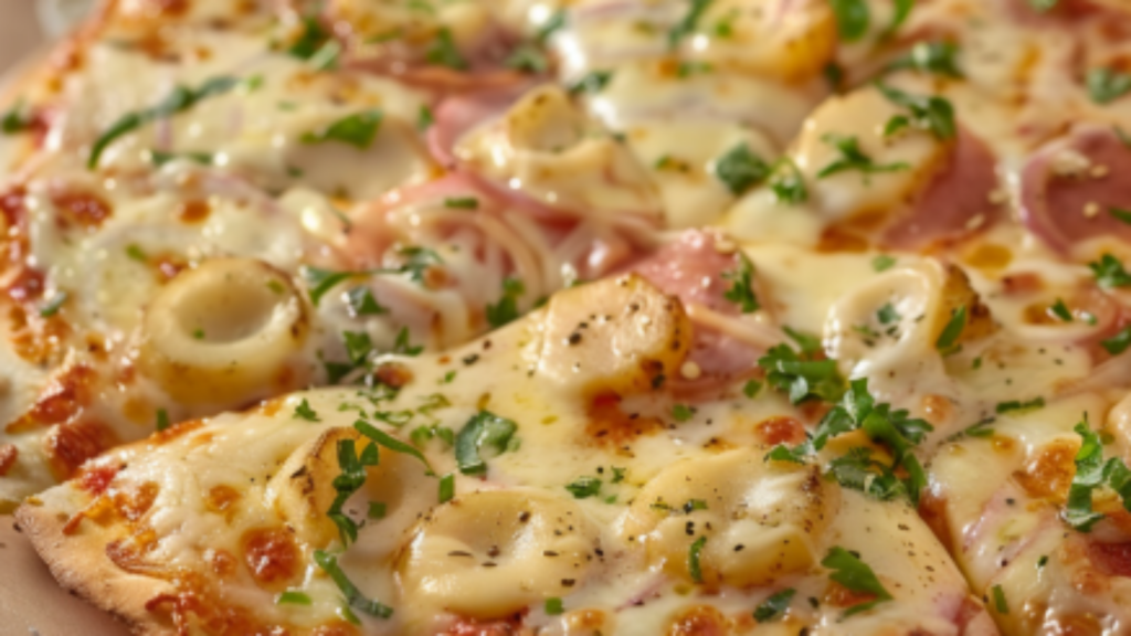 Pizza aux 3 Fromages Depuis recettemoderne.com