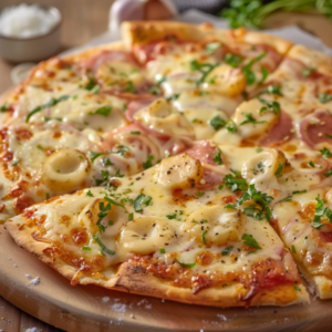 Pizza aux 3 Fromages Depuis recettemoderne.com