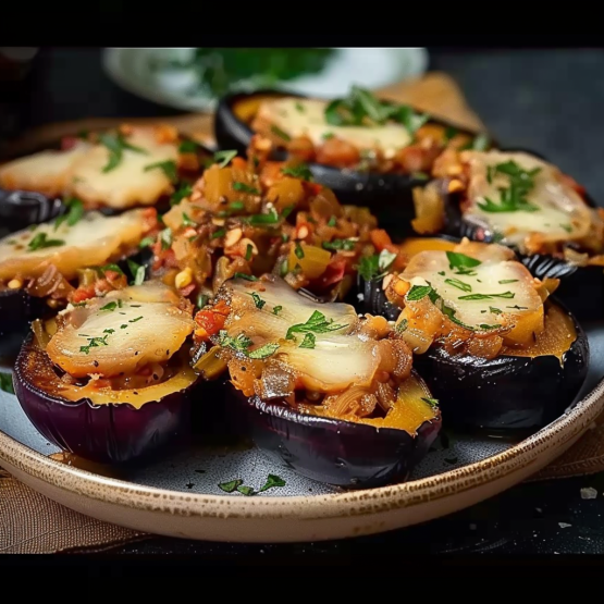 Aubergines Farcies au Four : Délice Méditerranéen