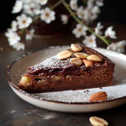 Gâteau Moelleux Chocolat Amande Depuis recettemoderne.com