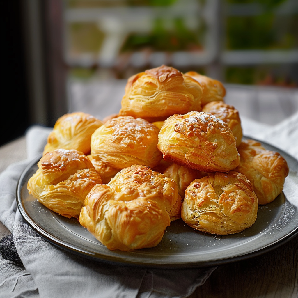 Gougères au vieux comté depuis recettemoderne.com