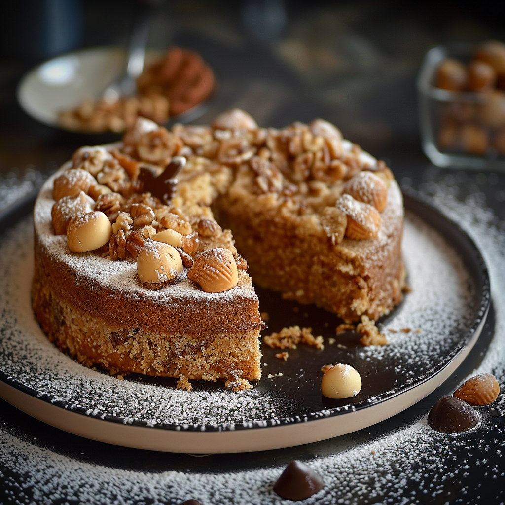 Gâteau aux Noisettes Depuis recettemoderne.com