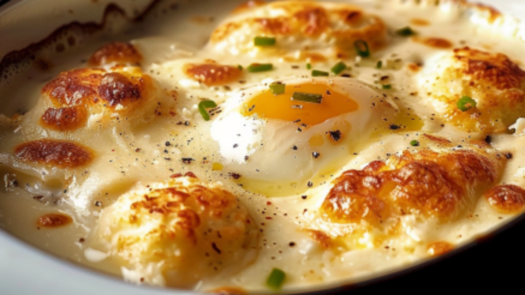Œufs à la Béchamel Depuis recettemoderne.com