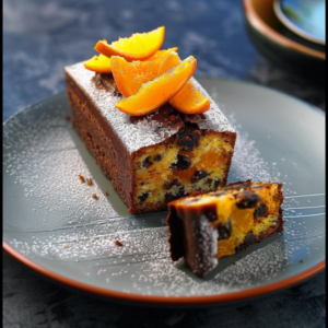 Recette de Cake à l'Orange et Chocolat Noir Depuis recettemoderne.com