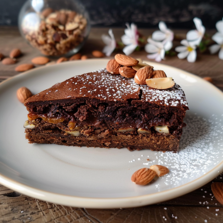 Gâteau Moelleux Chocolat Amande Depuis recettemoderne.com