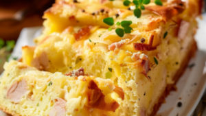 Cake au Poulet et Gruyère Depuis recettemoderne.com