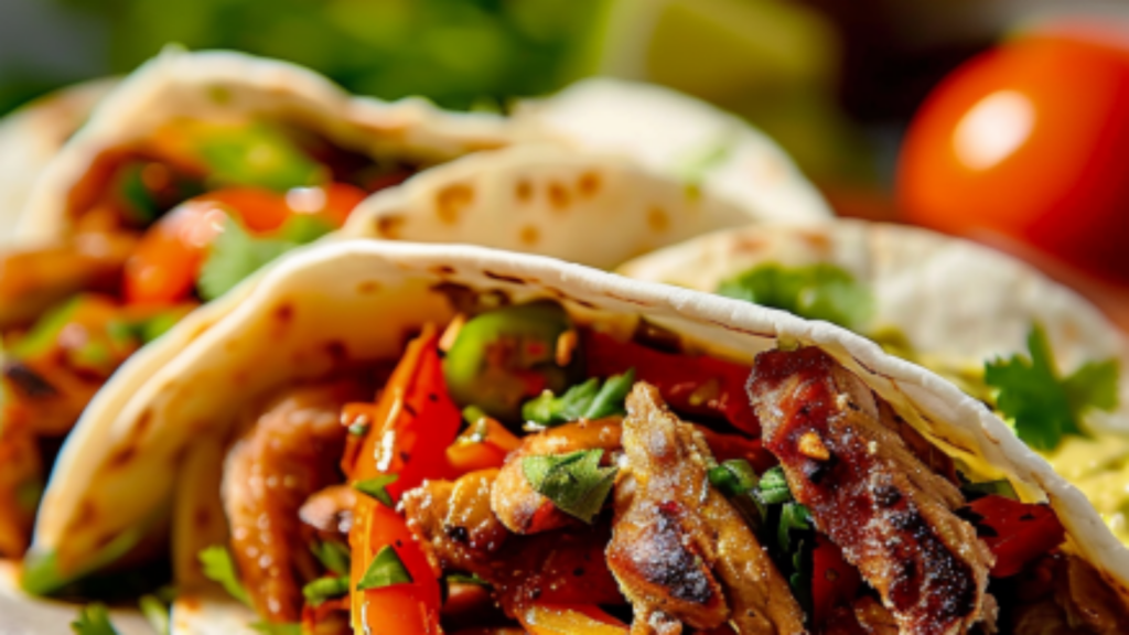 Recette de Fajitas au Poulet Depuis recettemoderne.com