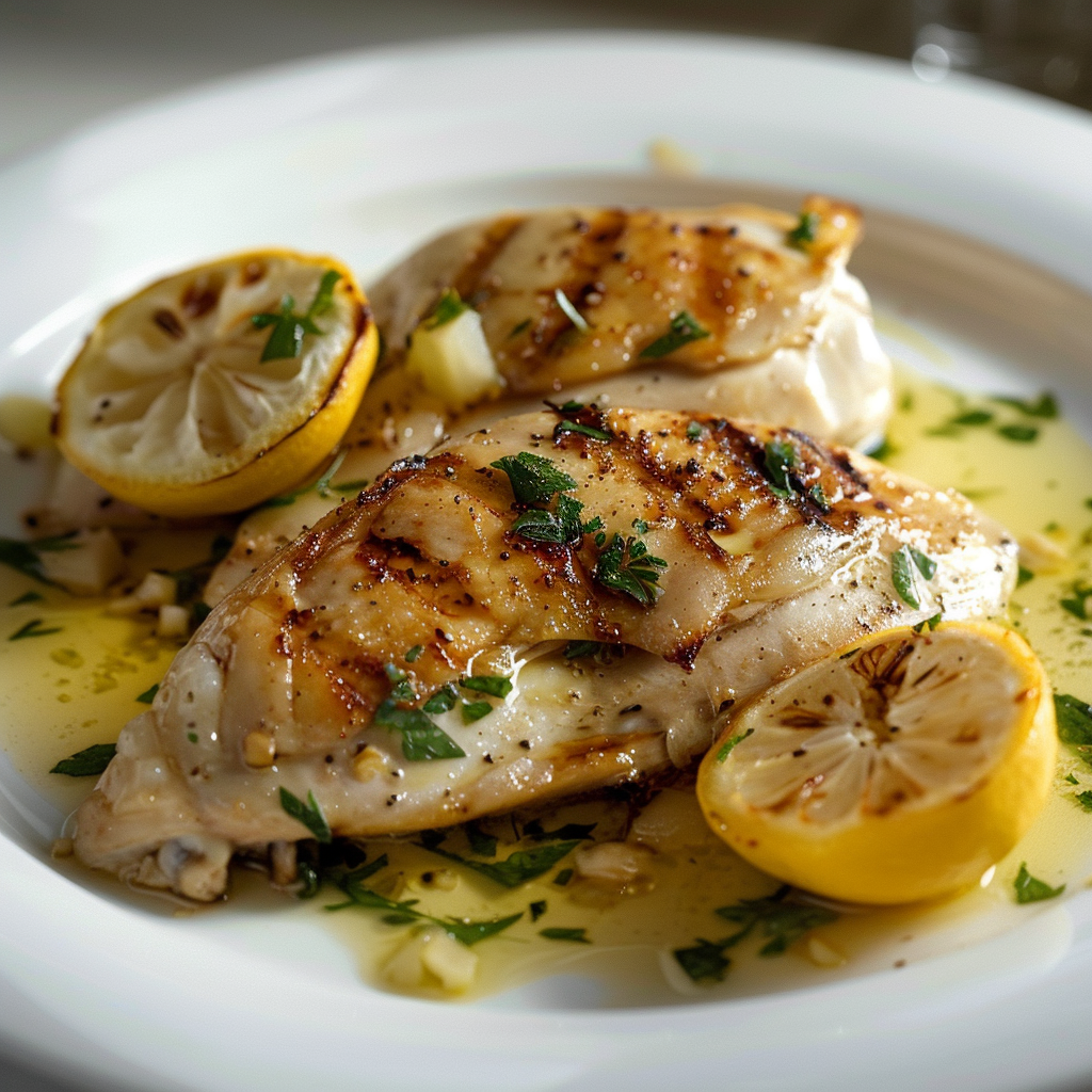 Blancs de Poulet à l’Ail et au Citron depuis recettemoderne.com