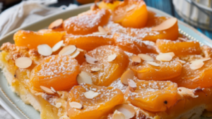 Gâteau aux abricots et aux amandes Depuis recettemoderne.com