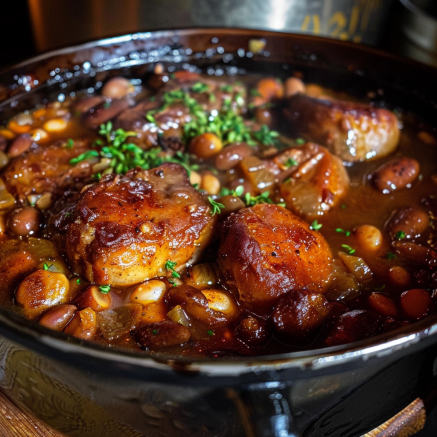 Cassoulet Créole Depuis recettemoderne.com
