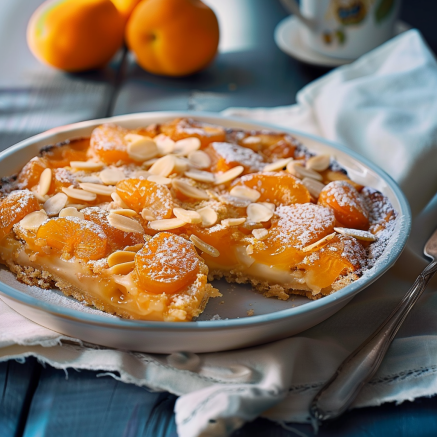 Gâteau aux abricots et aux amandes Depuis recettemoderne.com