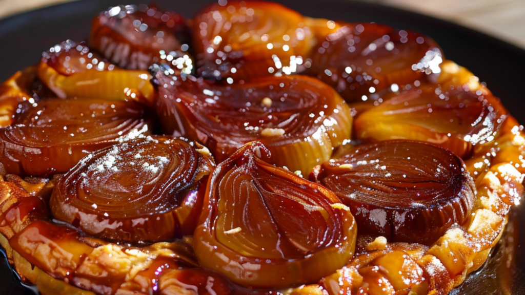 Tarte Tatin aux Oignons Doux depuis recettemoderne.com