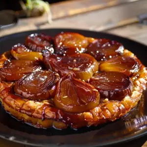 Tarte Tatin aux Oignons Doux depuis recettemoderne.com