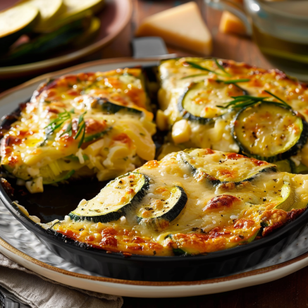 Courgettes au fromage au four Depuis recettemoderne.com