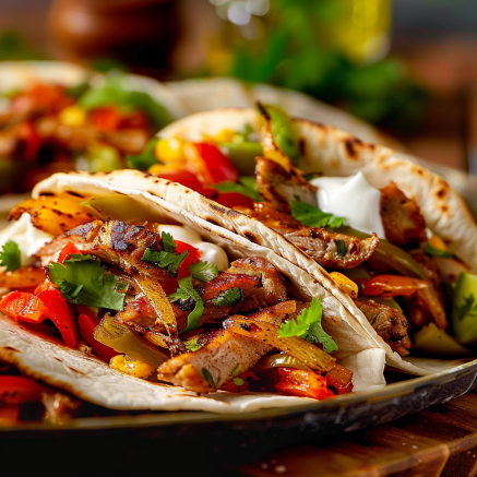 Recette de Fajitas au Poulet Depuis recettemoderne.com