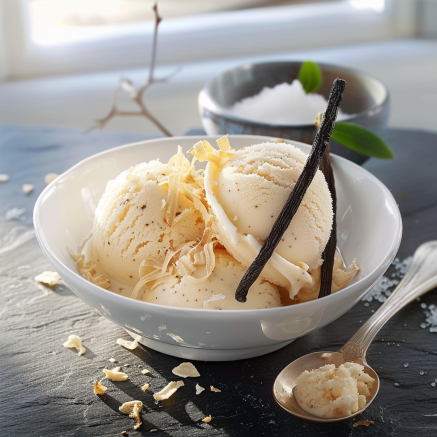 Recette de glace à la vanille Depuis recettemoderne.com