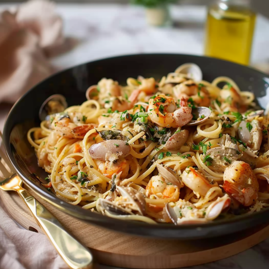 Linguine aux Fruits de Mer: Recette Gourmande et Savoureuse