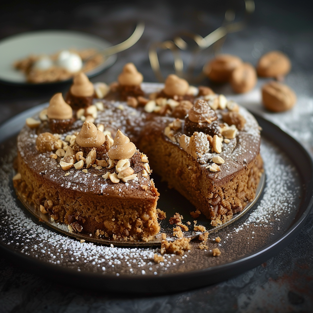 Gâteau aux Noisettes depuis recettemoderne.com