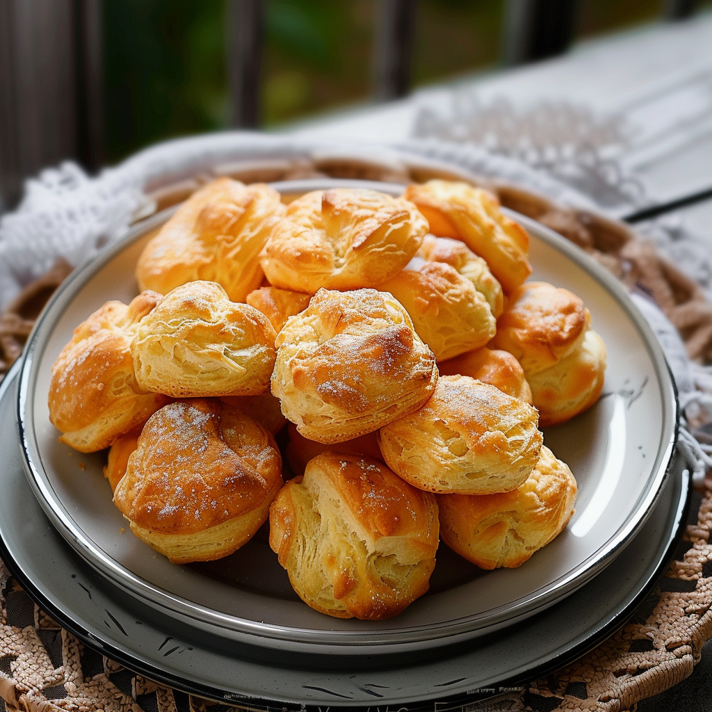 Gougères au vieux comté depuis recettemoderne.com