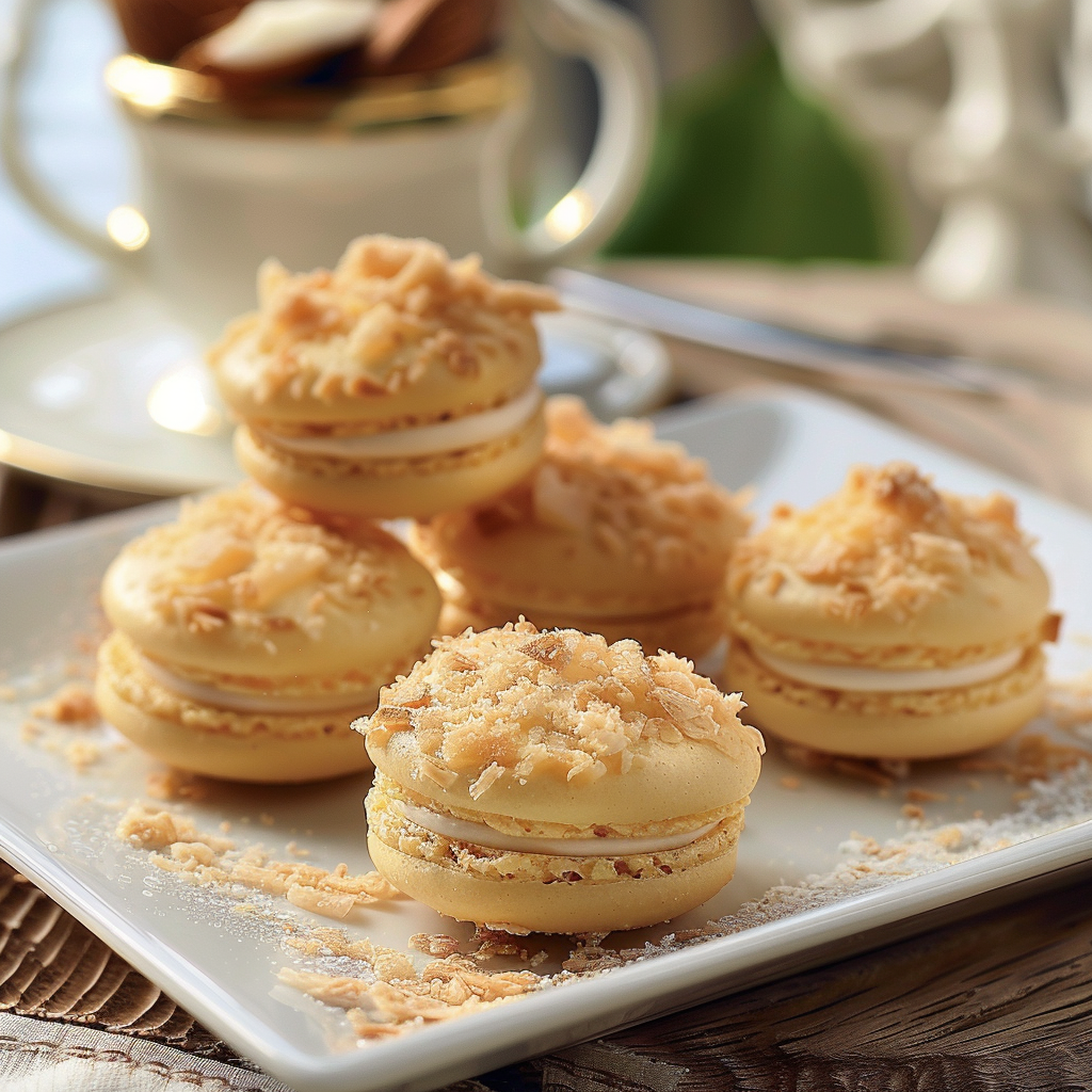 Macarons Coco : Délice Sucré Facile à Réaliser