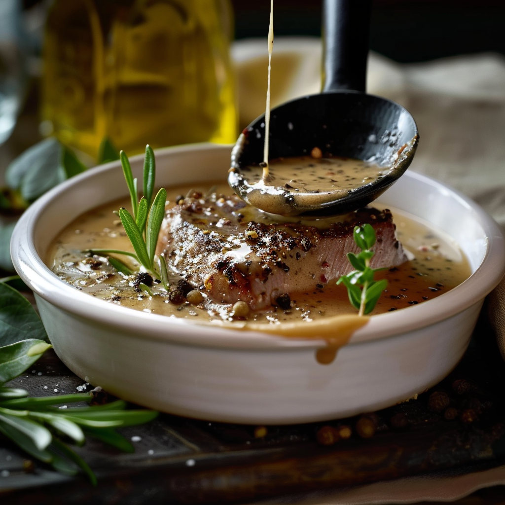 Sauce au Poivre Crémeuse
