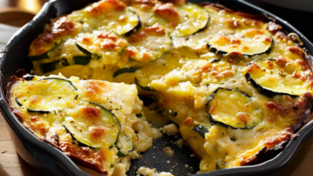 Courgettes au fromage au four Depuis recettemoderne.com