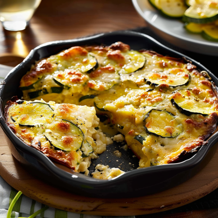 Courgettes au fromage au four Depuis recettemoderne.com