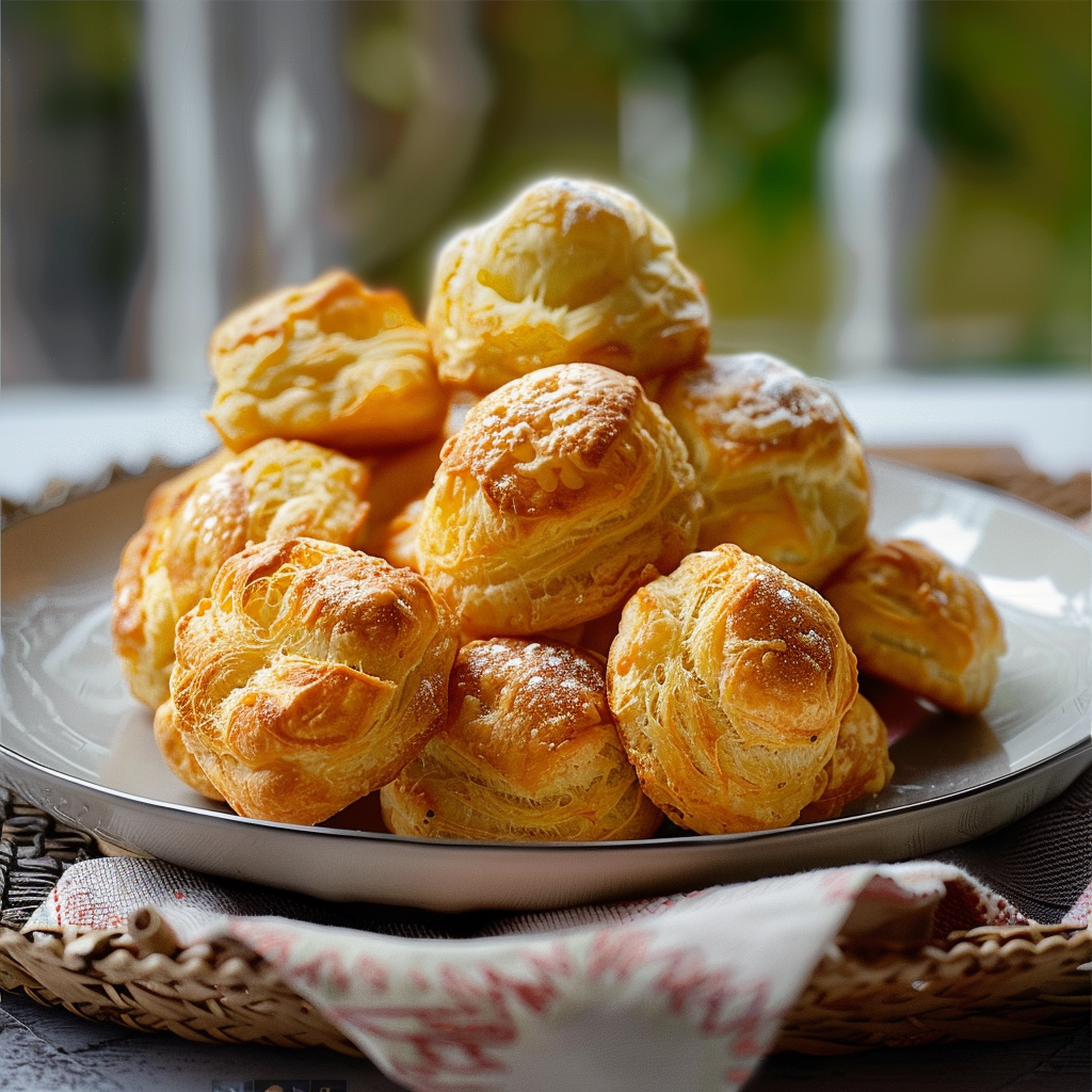 Gougères au vieux comté depuis recettemoderne.com