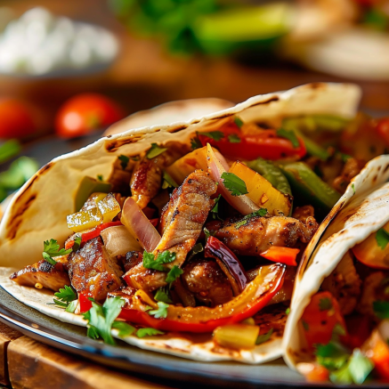 Recette de Fajitas au Poulet Depuis recettemoderne.com