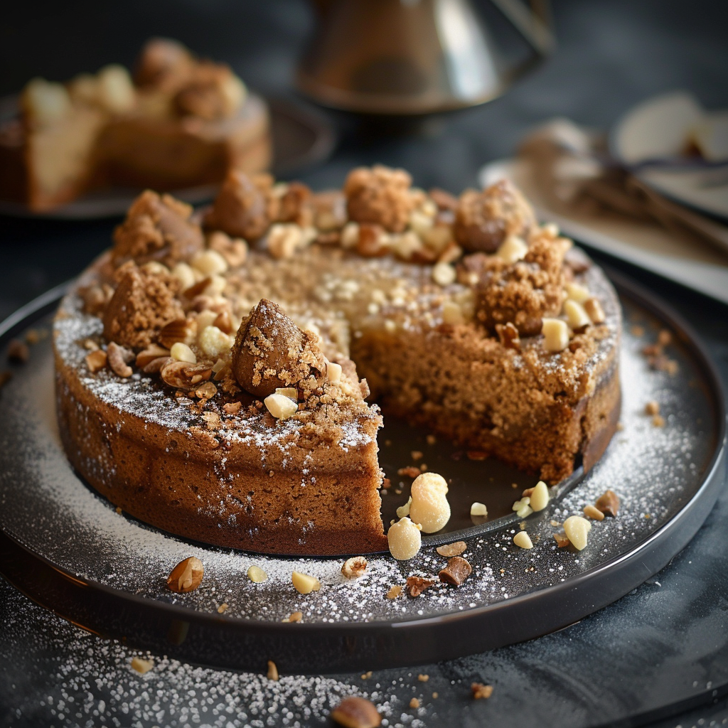 Gâteau aux Noisettes depuis recettemoderne.com