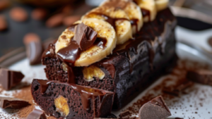 Cake Banane Chocolat Depuis recettemoderne.com