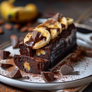 Cake Banane Chocolat Depuis recettemoderne.com