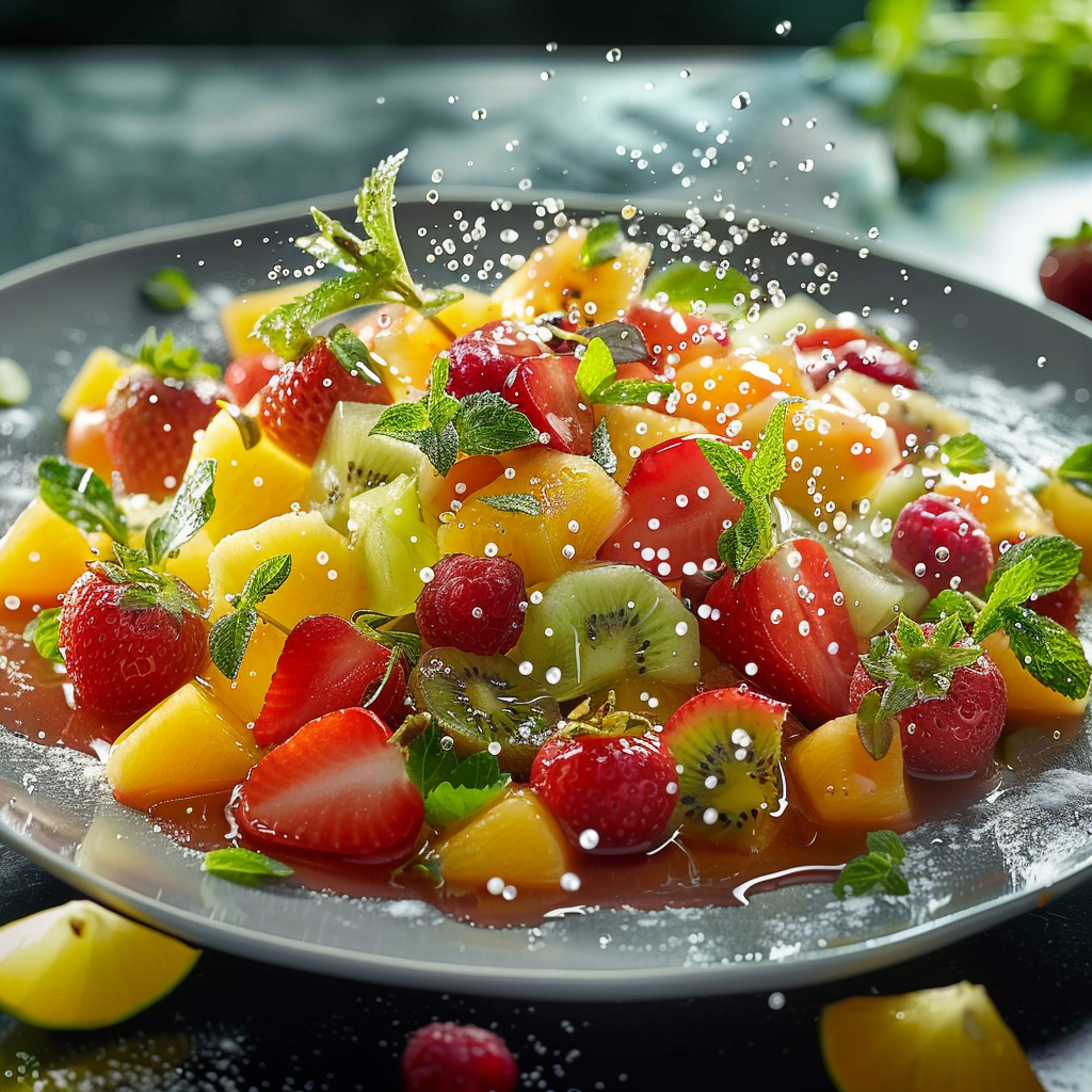 Salade de Fruits d'Été depuis recettemoderne.com