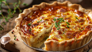 Quiche Viande Hachée et Gruyère