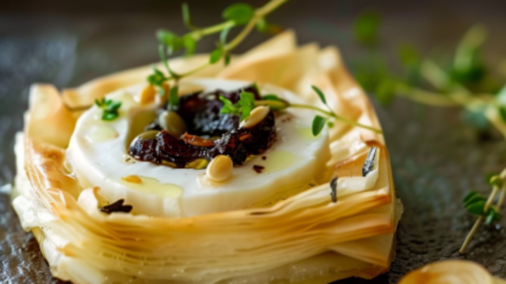 Feuilletés Chèvre Confit d'Oignon Depuis recettemodeerne.com