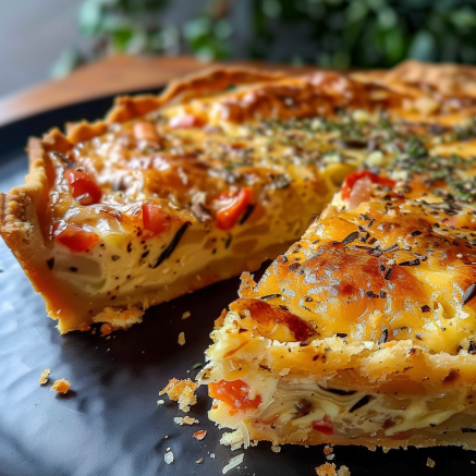 Quiche Sans Pâte Depuuis recettemoderne.com