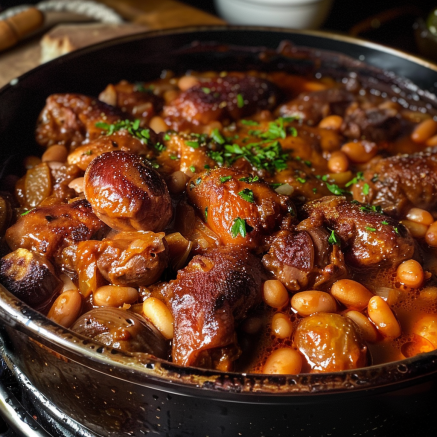Cassoulet Créole Depuis recettemoderne.com