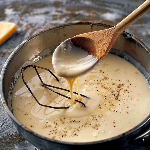 Sauce Béchamel au Fromage Parfaite