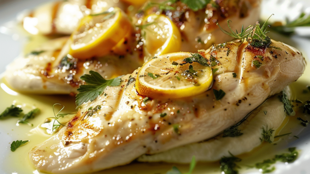 Blancs de Poulet à l’Ail et au Citron depuis recettemoderne.com