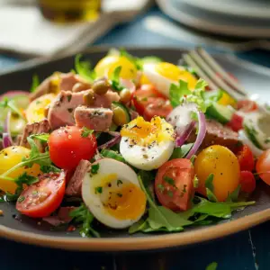 Salade Niçoise depuis recettemoderne.com