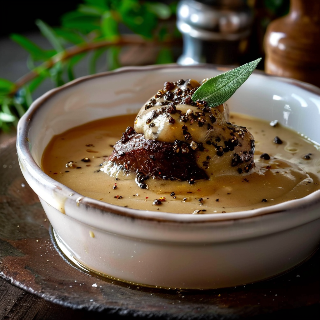 Sauce au Poivre Crémeuse