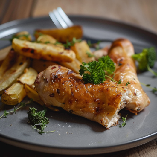 Cigares au Poulet et à l'Oignon