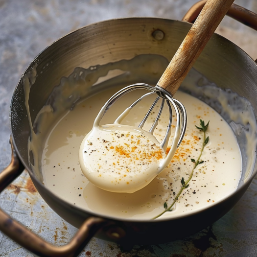 Sauce Béchamel au Fromage Parfaite