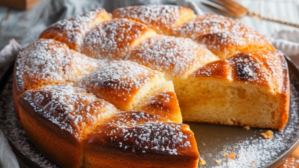 Gâteau Brioché à la Crème depuis recettemoderne.com