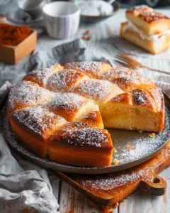 Gâteau Brioché à la Crème depuis recettemoderne.com